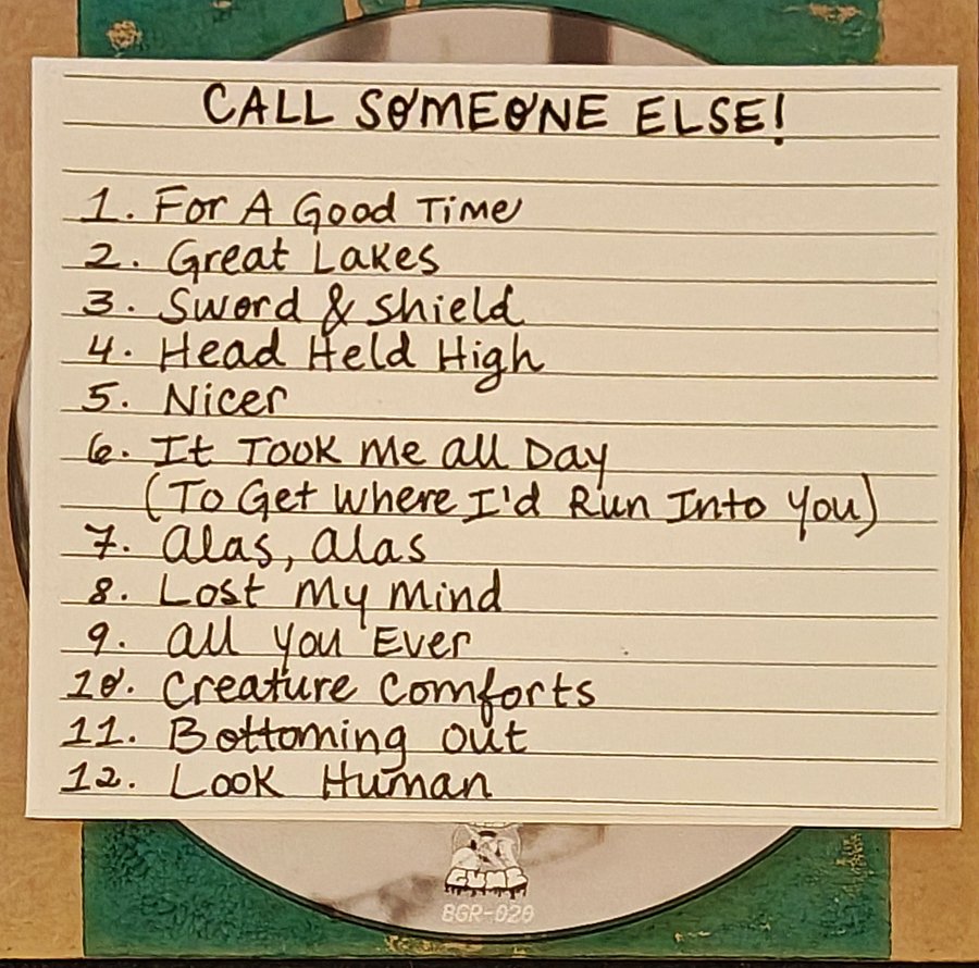 The Skirts - Call Someone Else [CD] product image (4)