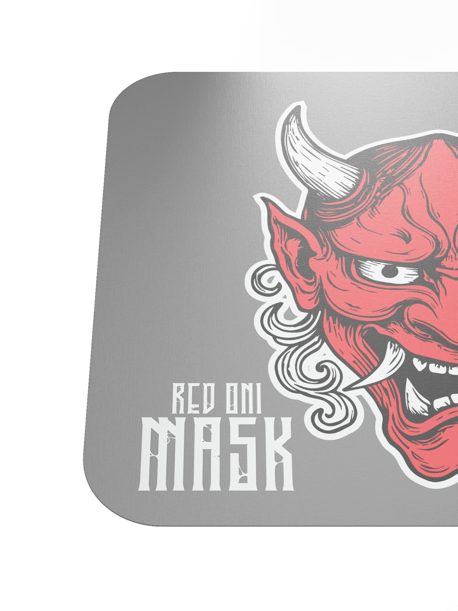 Fierce Red Oni Mouse Pad product image (6)