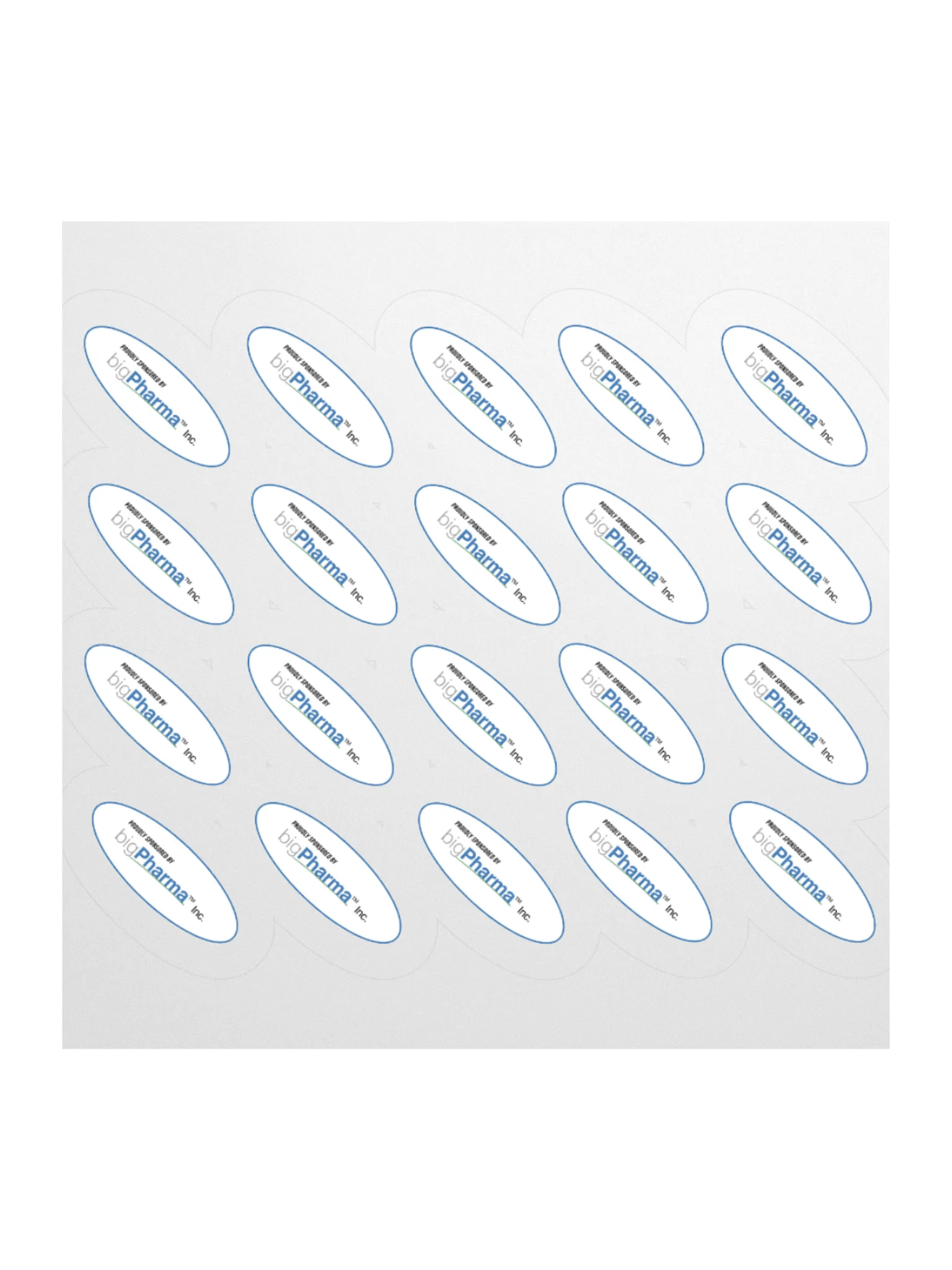 Sponsored by Big Pharma sticker set product image (2)