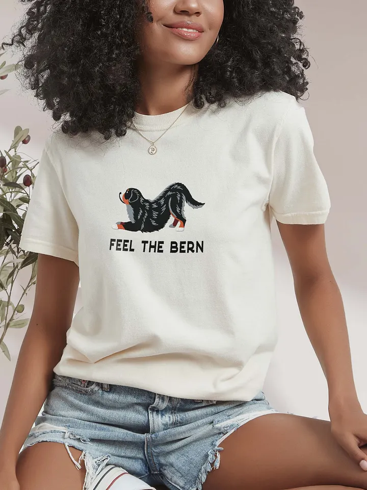 Feel the Bern T-Shirt(Embroidered) of a Bernese Mountain Dog product image (2)