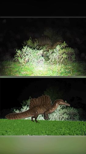 Here's a behind-the-scenes look at the CGI and VFX from our latest Spinosaurus trail camera animation! 📼🐊

#criptidos #congo ...
