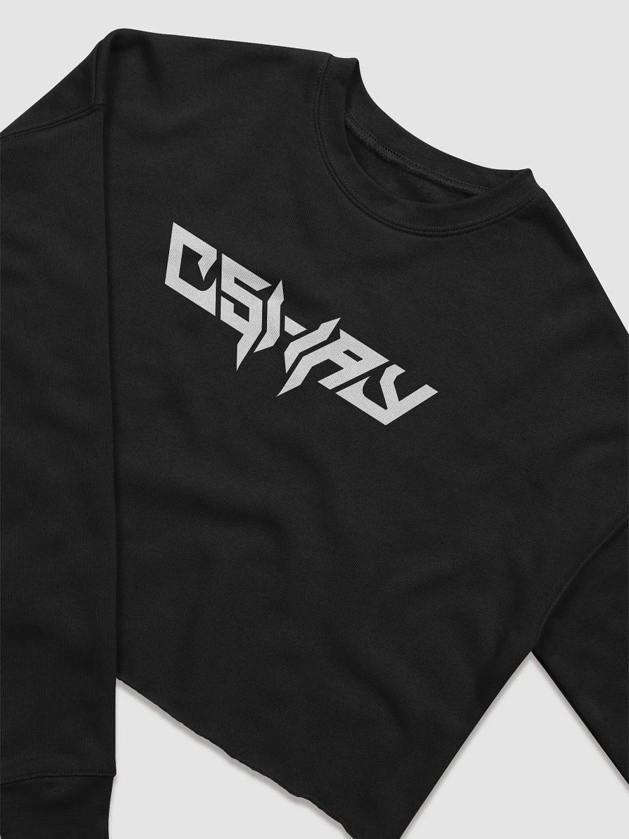 [CShay] long sleeve fleece crop top product image (2)