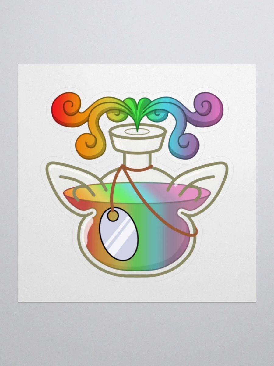 SilverFaencyPotion Sticker product image (1)
