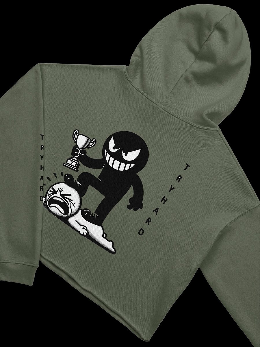 Try hard Crop Hoodie product image (13)