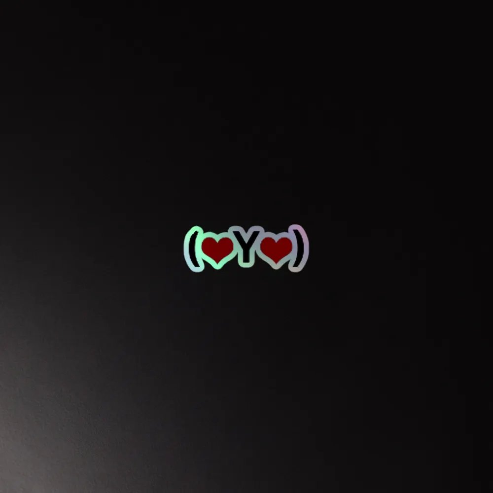 Double Hearts Sticker product image (2)