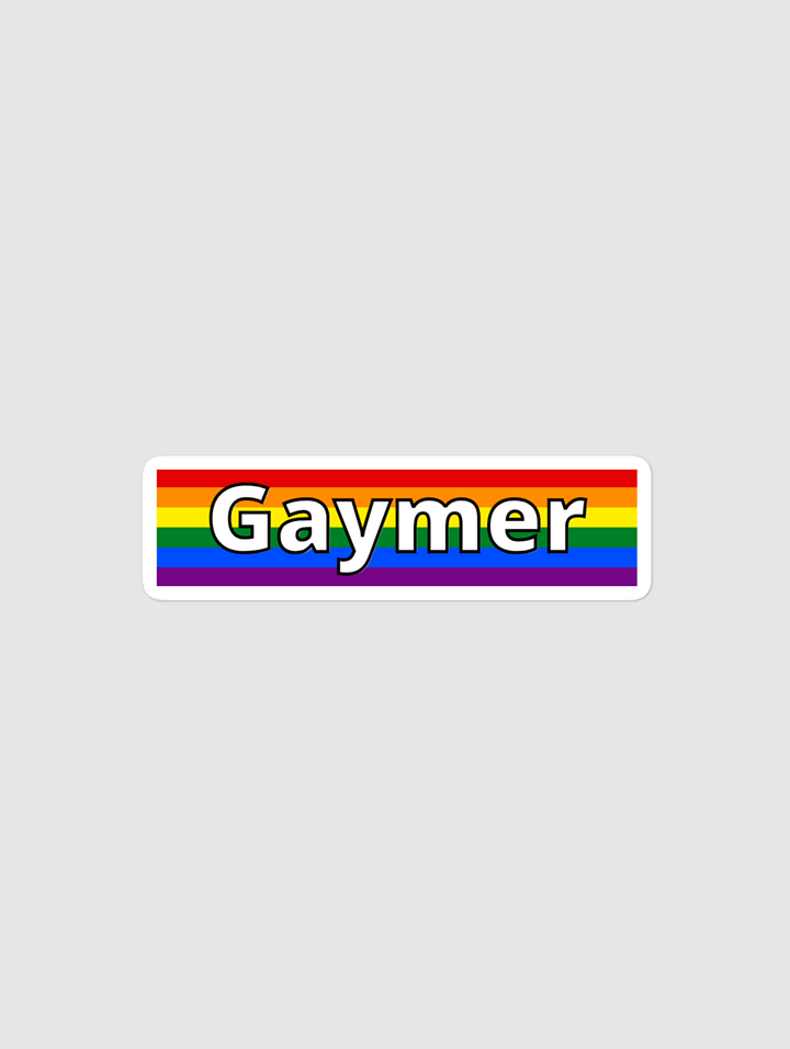 Gaymer Sticker product image (1)