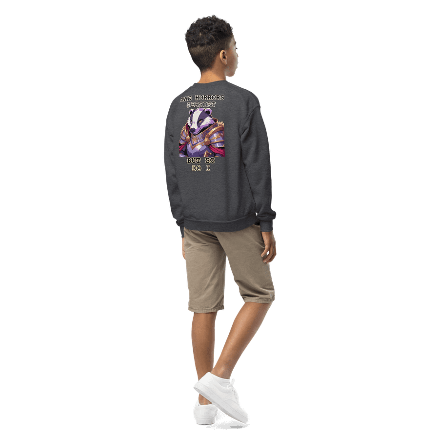 Majestic Badger Emblem Youth Sweatshirt product image (18)