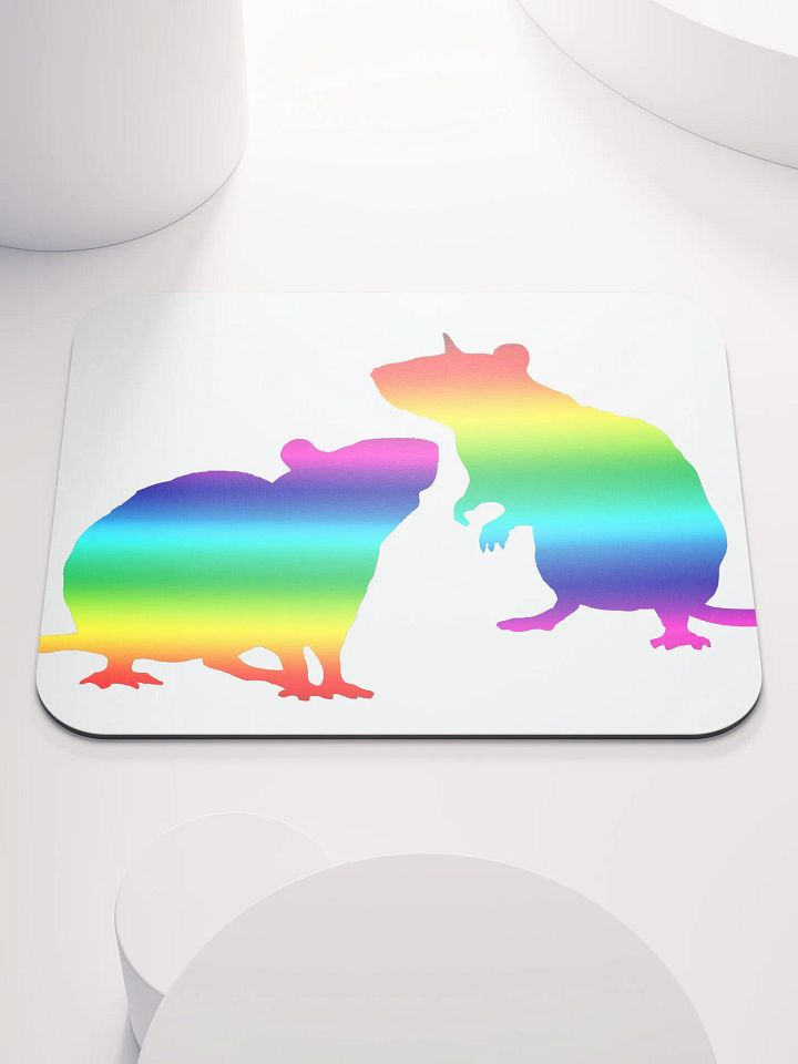 rainbow rats mousepad product image (1)