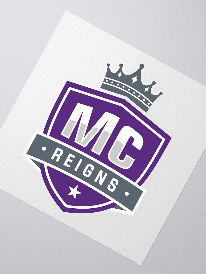 Purple Logo MC Reigns Sticker product image (2)