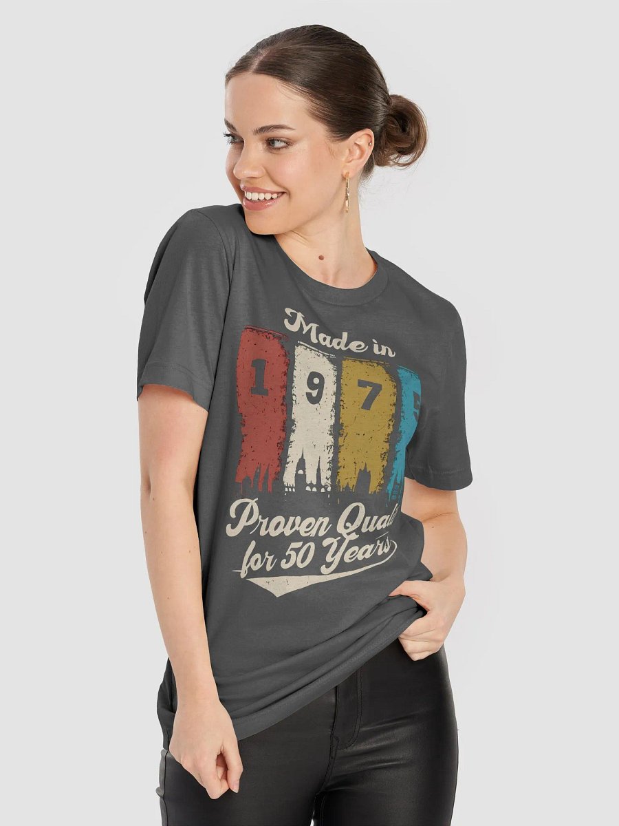 50th Birthday T-Shirts | Made in 1975 – Proven Quality for 50 Years Vintage Shirt product image (6)