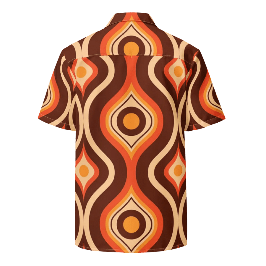 Retro Eye Pattern Hawaiian Shirt product image (3)
