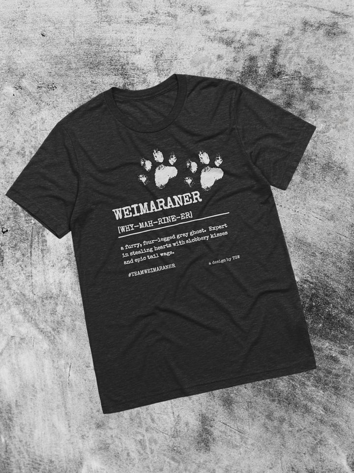Definition of Weimaraner - Bella+Canvas Triblend Short Sleeve T-Shirt product image (1)