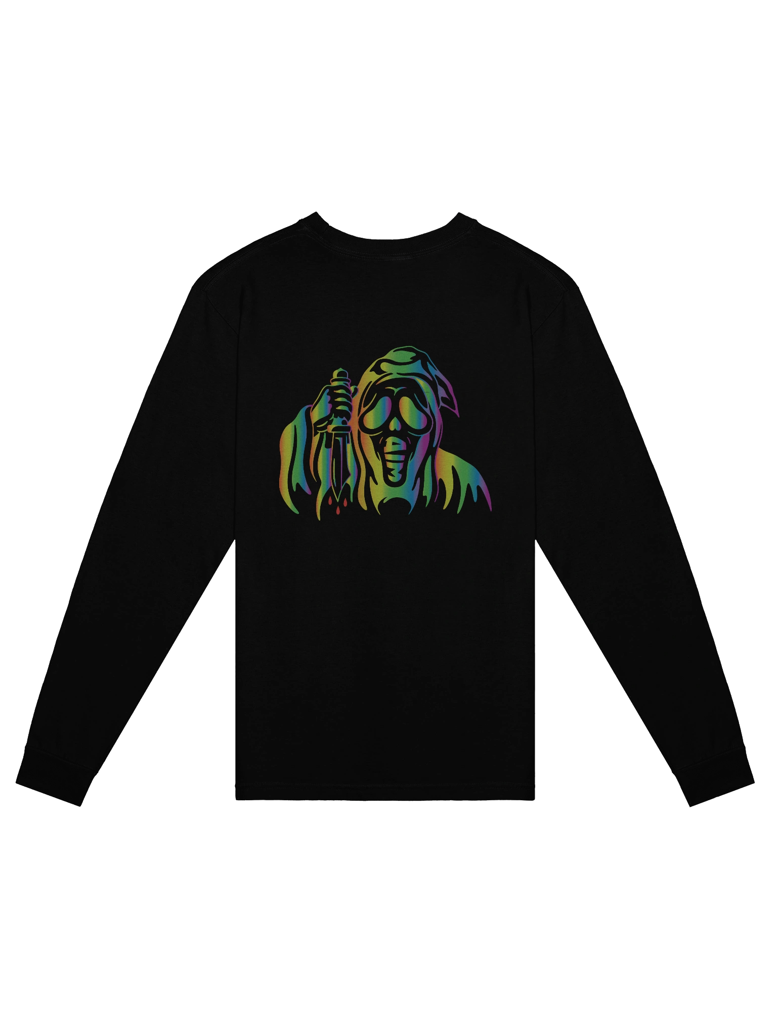 Rainbow Ghost - Long Sleeve Comfort Colors product image (2)