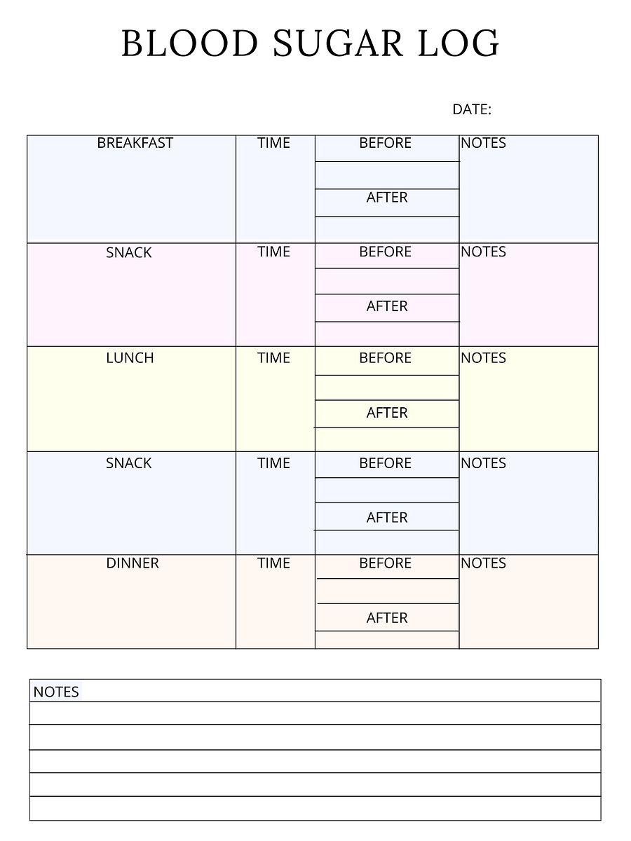 Nourish Leap The Digital Blood Sugar Blueprint Planner product image (3)