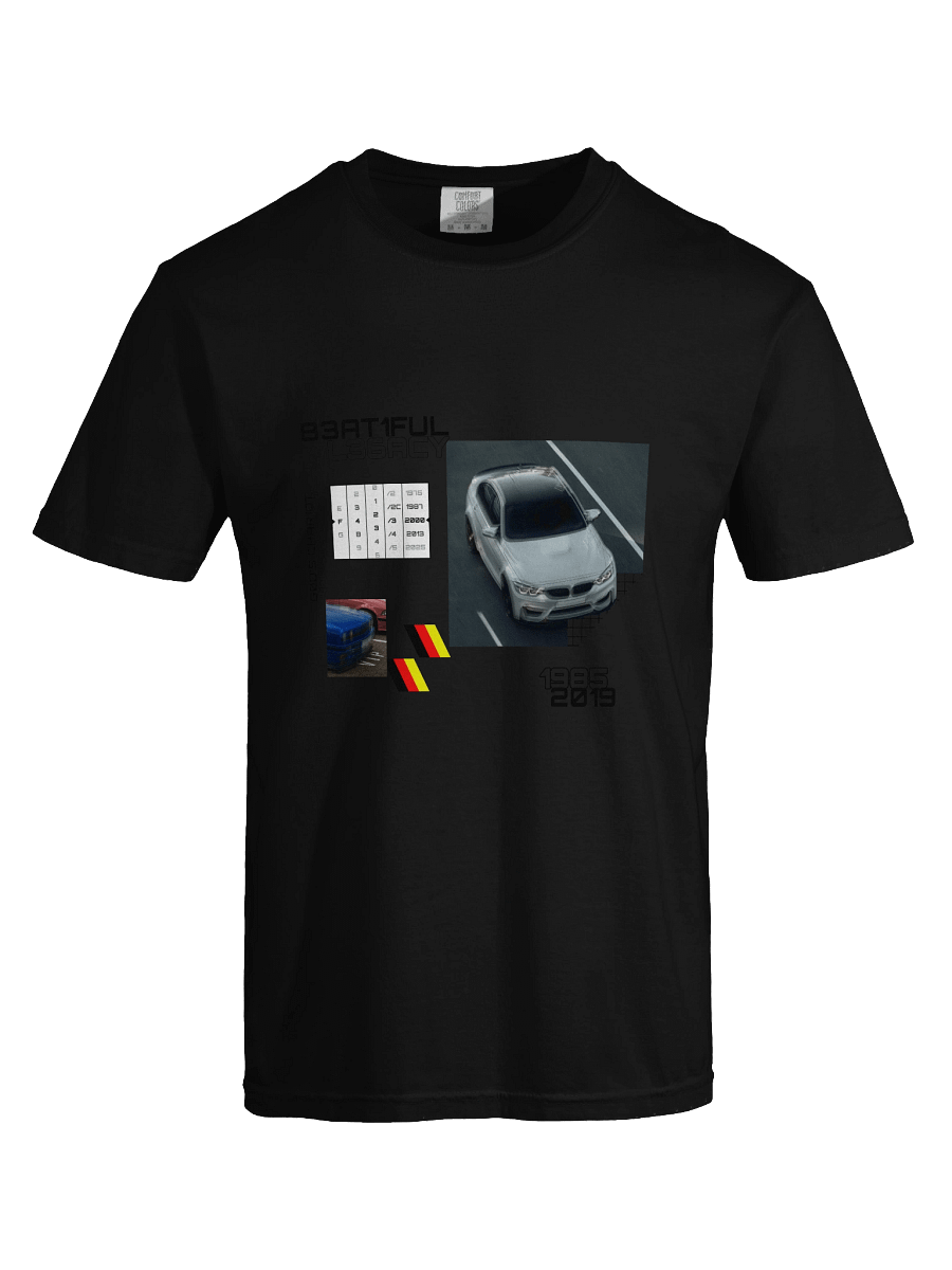 God's Chariot, German Automotive (Black) | Shirt product image (3)