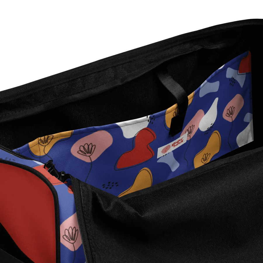 GingerHawk Signature Pattern Duffle Bag product image (3)