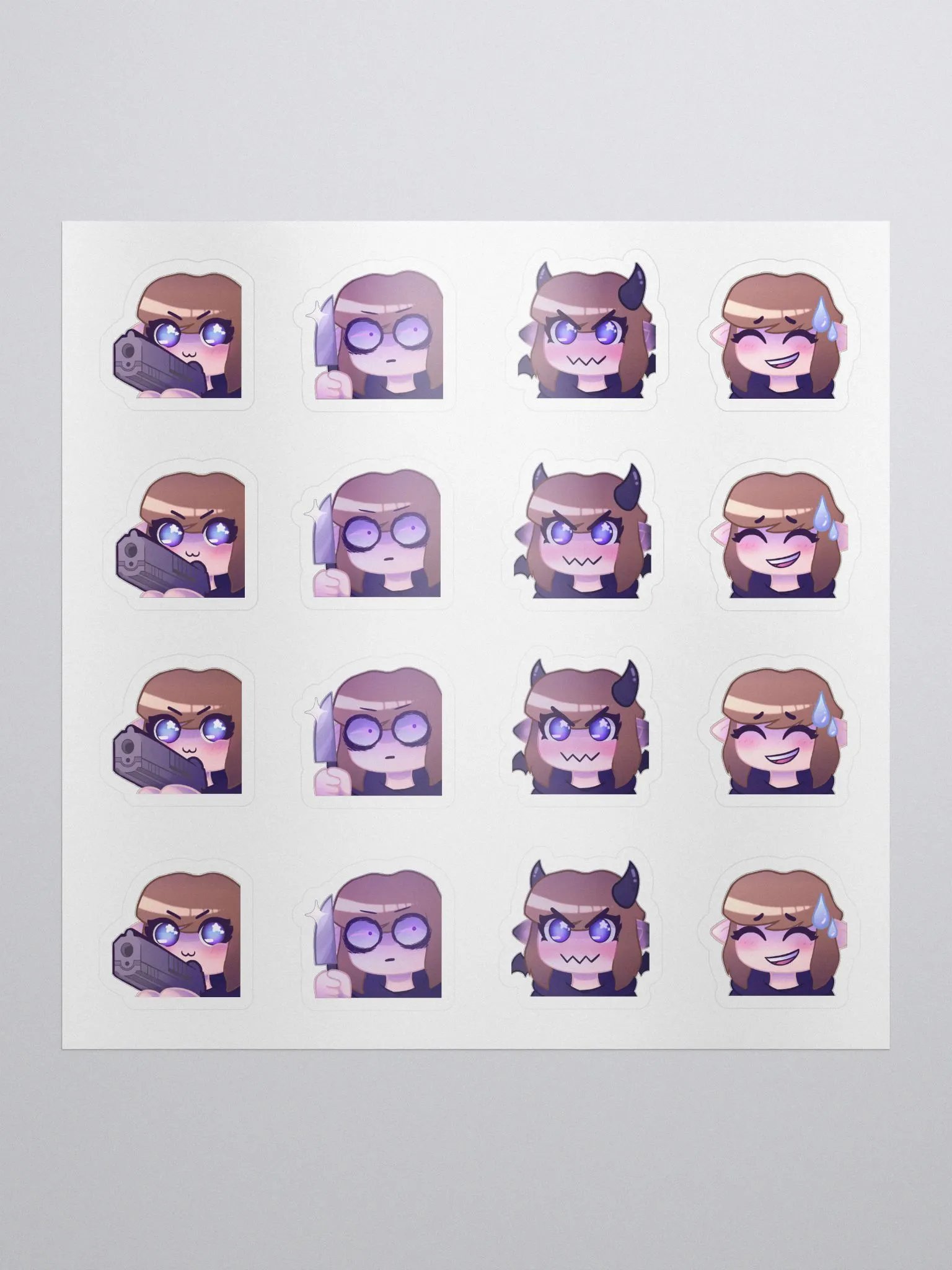 Emote sticker set 2 product image (1)
