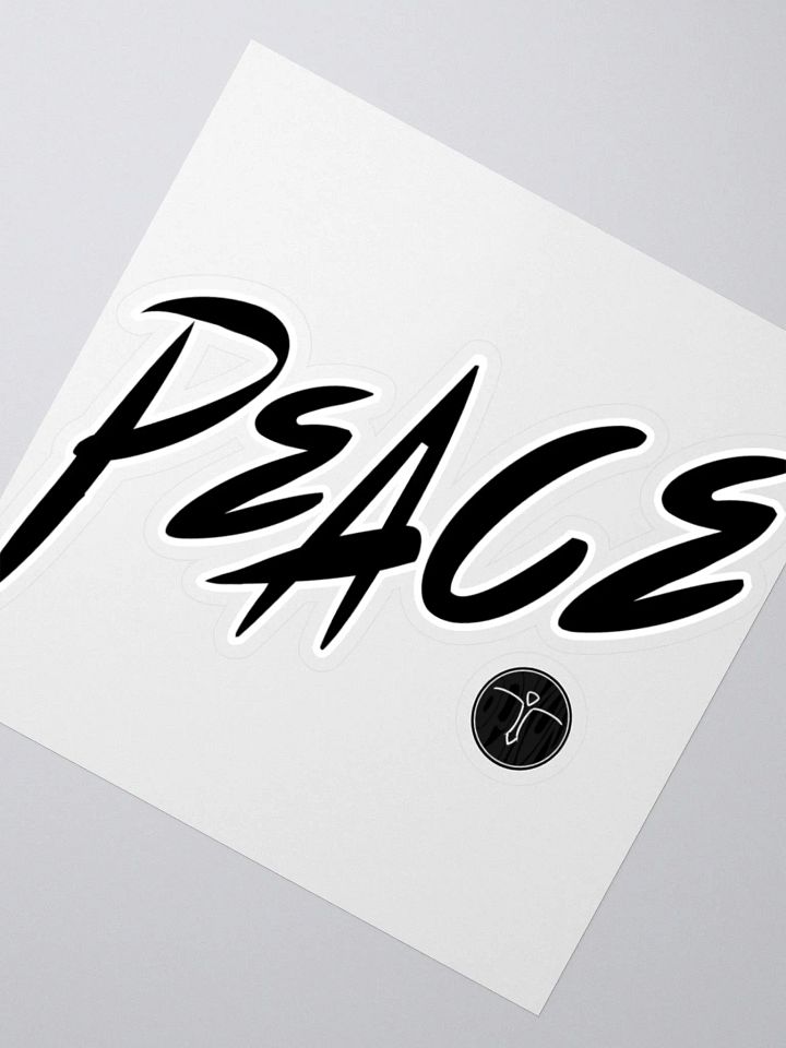 Peace - Keep It Simple - Kiss Cut Stickers product image (1)