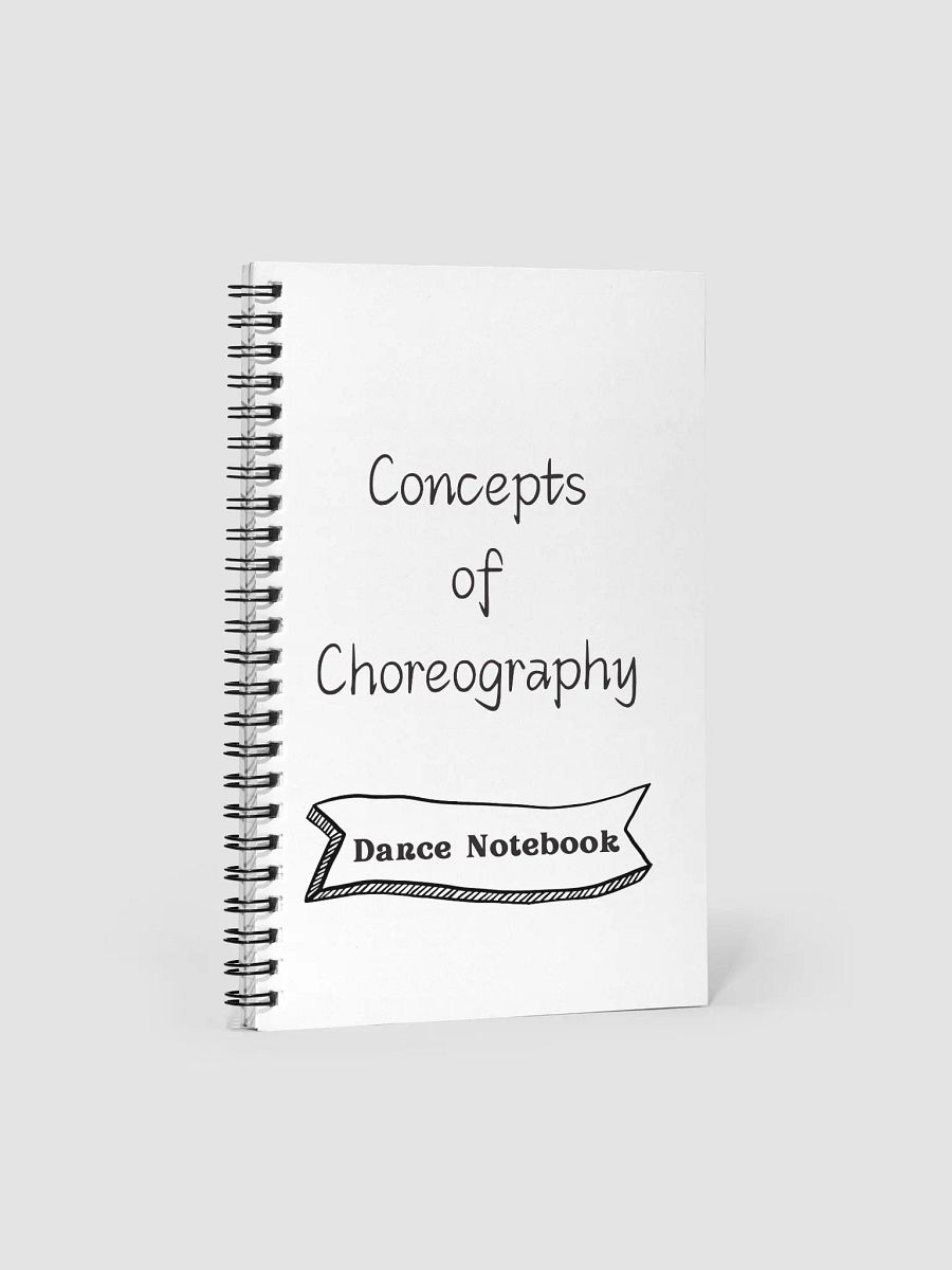 Choreography/Dance Notebook product image (1)