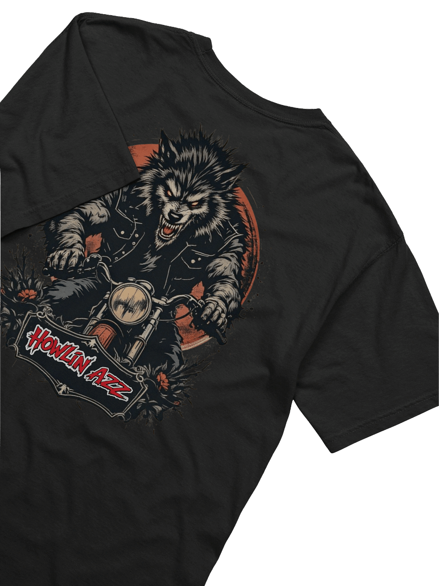 Rebel Undead Howlin Azz T Shirt product image (1)