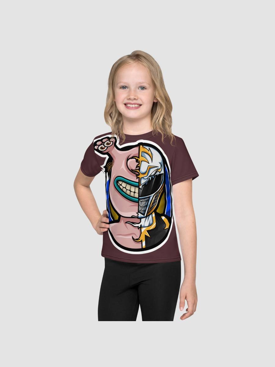 [KrummApe] All-Over Print Kids Crew Neck T-shirt product image (6)