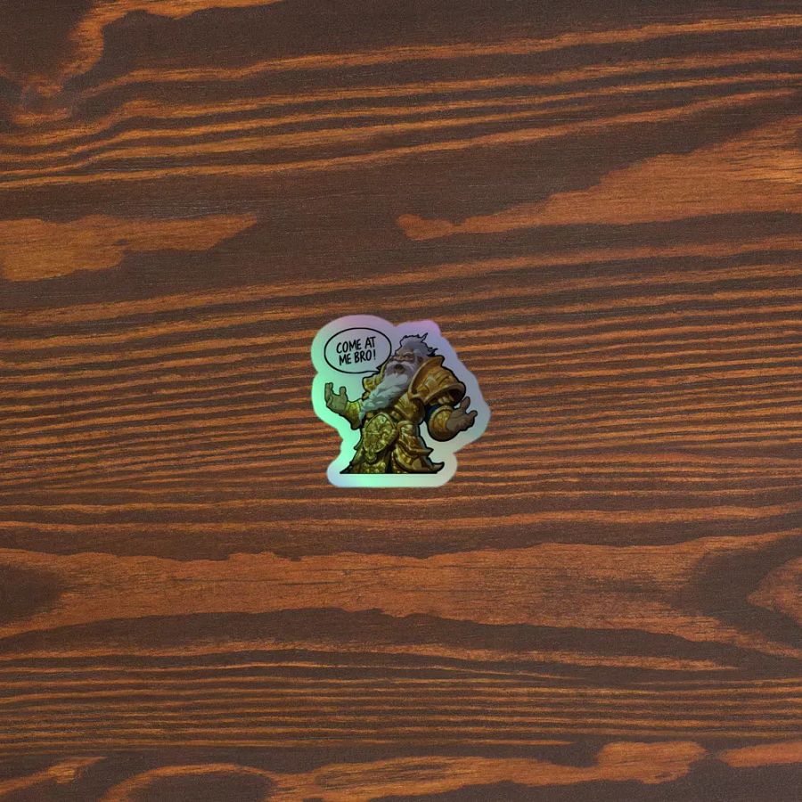 Come At Me emoji sticker holo. product image (3)