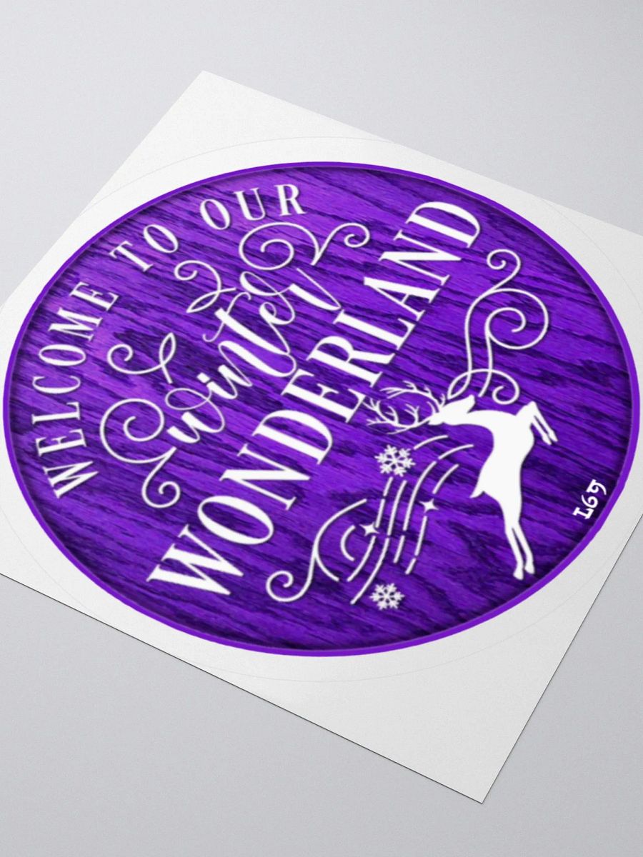 WELCOME TO OUR WINTER WONDERLAND product image (3)