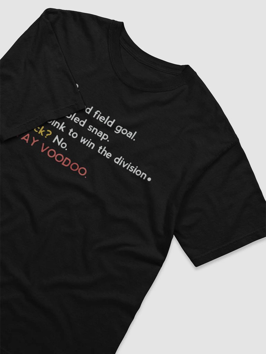 A Toe A Blocked Field Goal A Fumbled Snap A Doink To Win The Division Luck No TayvooDoo Shirt product image (4)