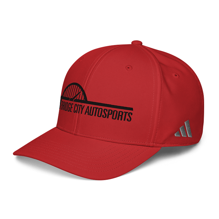 Deluxe 3D puff embroidered BCA Logo Black Adidias hat product image (3)