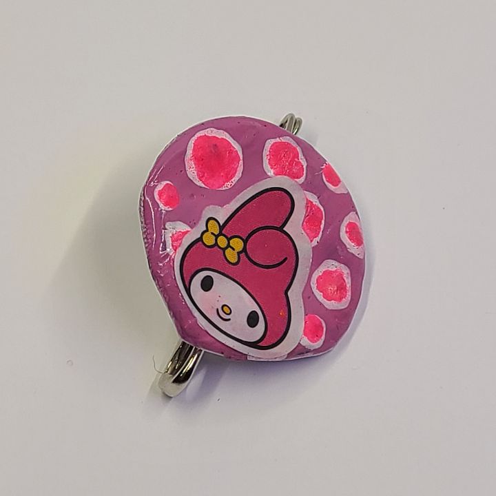 My Melody Bottle Cap Pin product image (2)