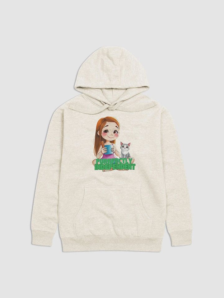 Purrfectly Independent Hoodie- Female product image (3)