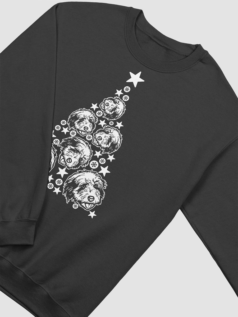 Old English Sheepdog Christmas Tree Sweatshirt Design for Old English Sheepdog Paw-rents product image (4)