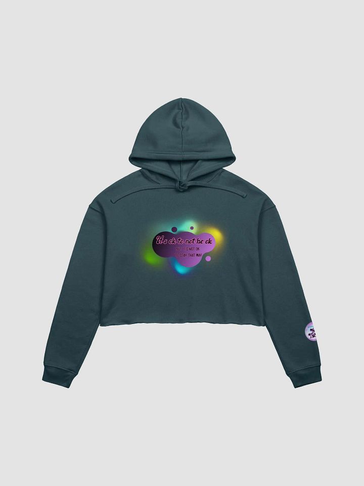 Mental Health Cropped Hoodie product image (1)