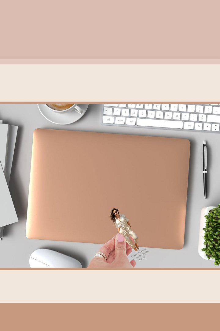 Inspirational sticker - I have the power to create the life I want product image (1)