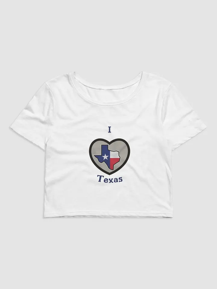 I Love Texas - Crop Top Women product image (2)