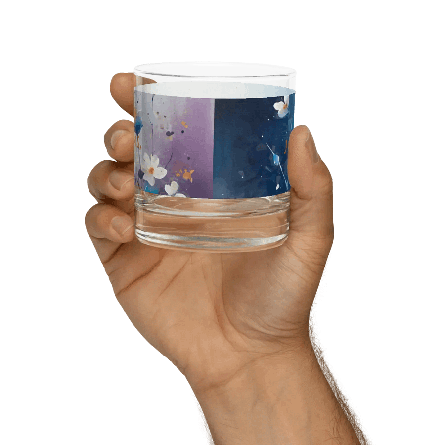 Nature's Waltz Rocks Glass product image (8)