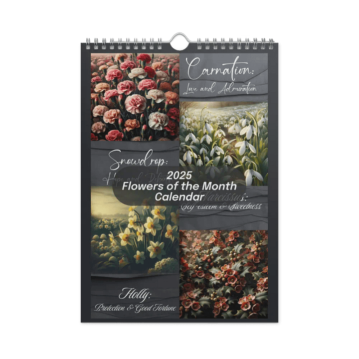 2025 Flowers of the Month Calendar product image (27)
