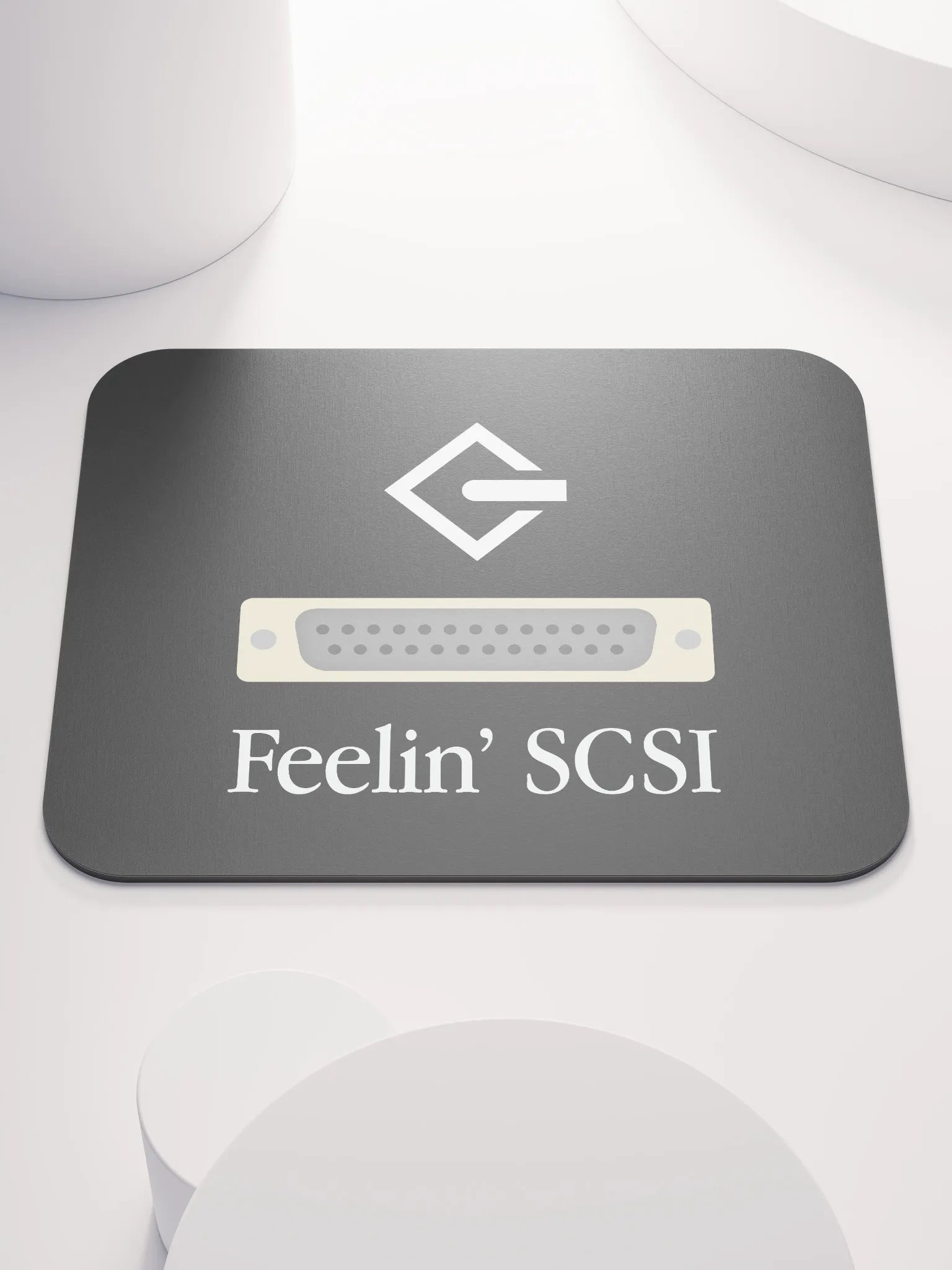 Feelin' SCSI Mouse Pad (Black) product image (1)