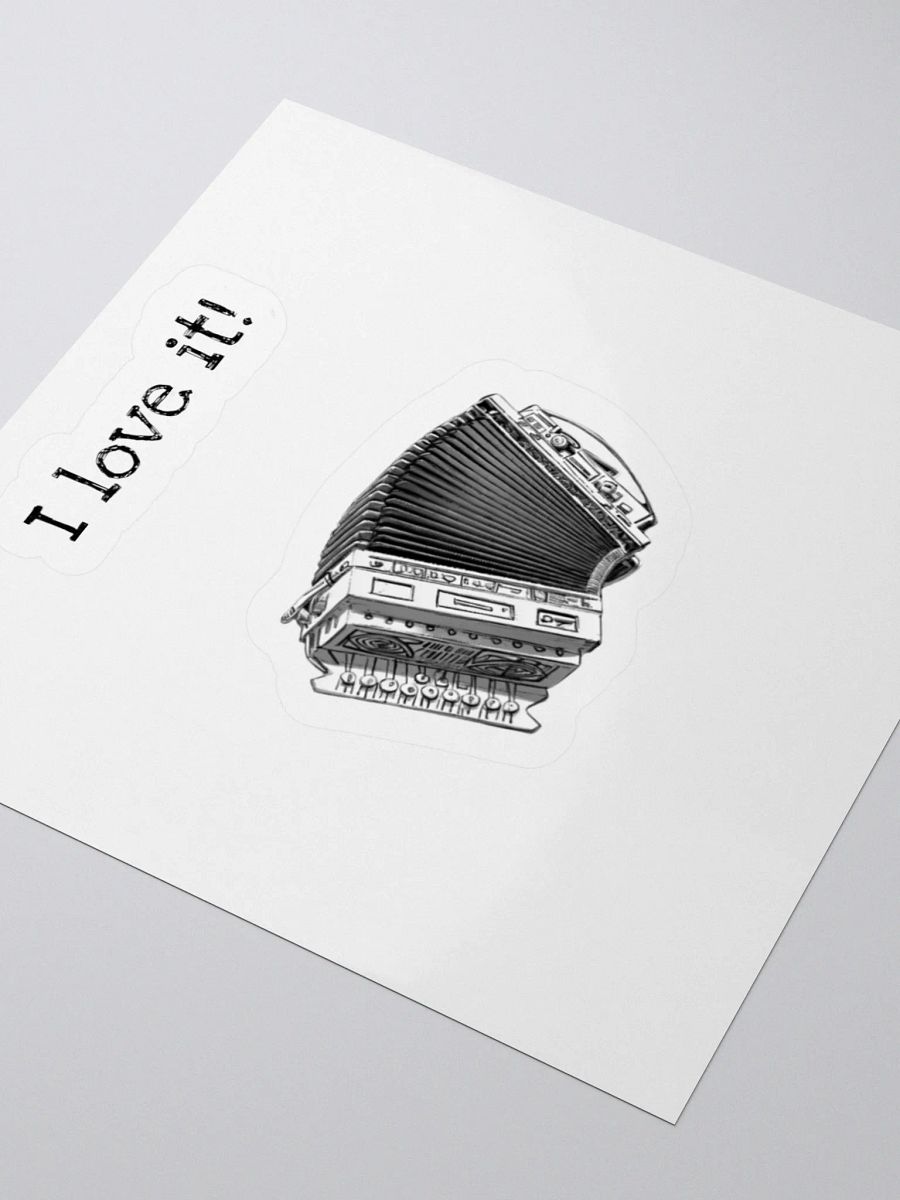 Sticker “I Love It” con Organetto product image (6)