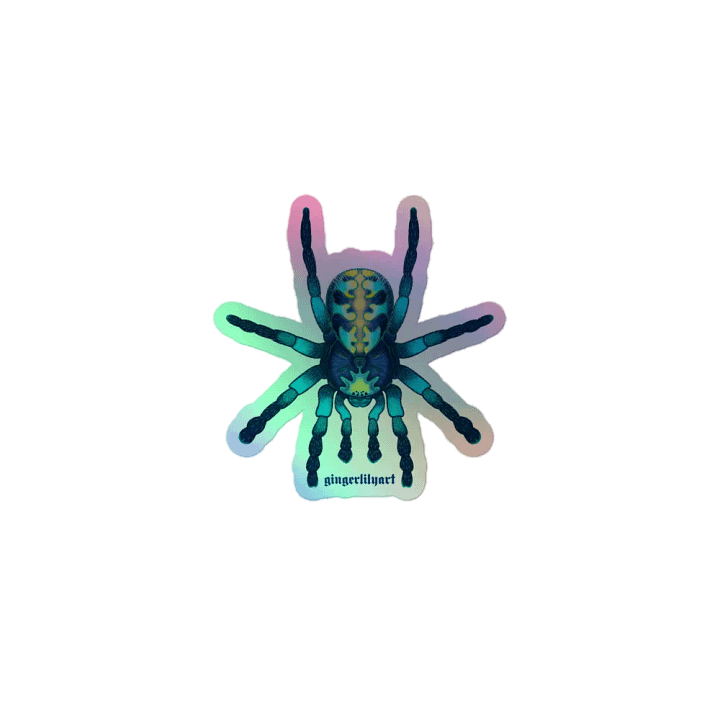 blue tarantula sticker product image (1)