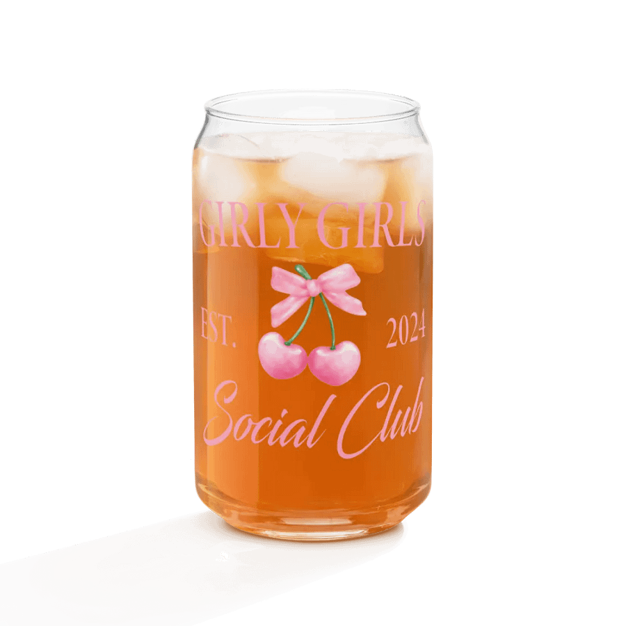 'Girly-Girls Social Club' Glass product image (10)