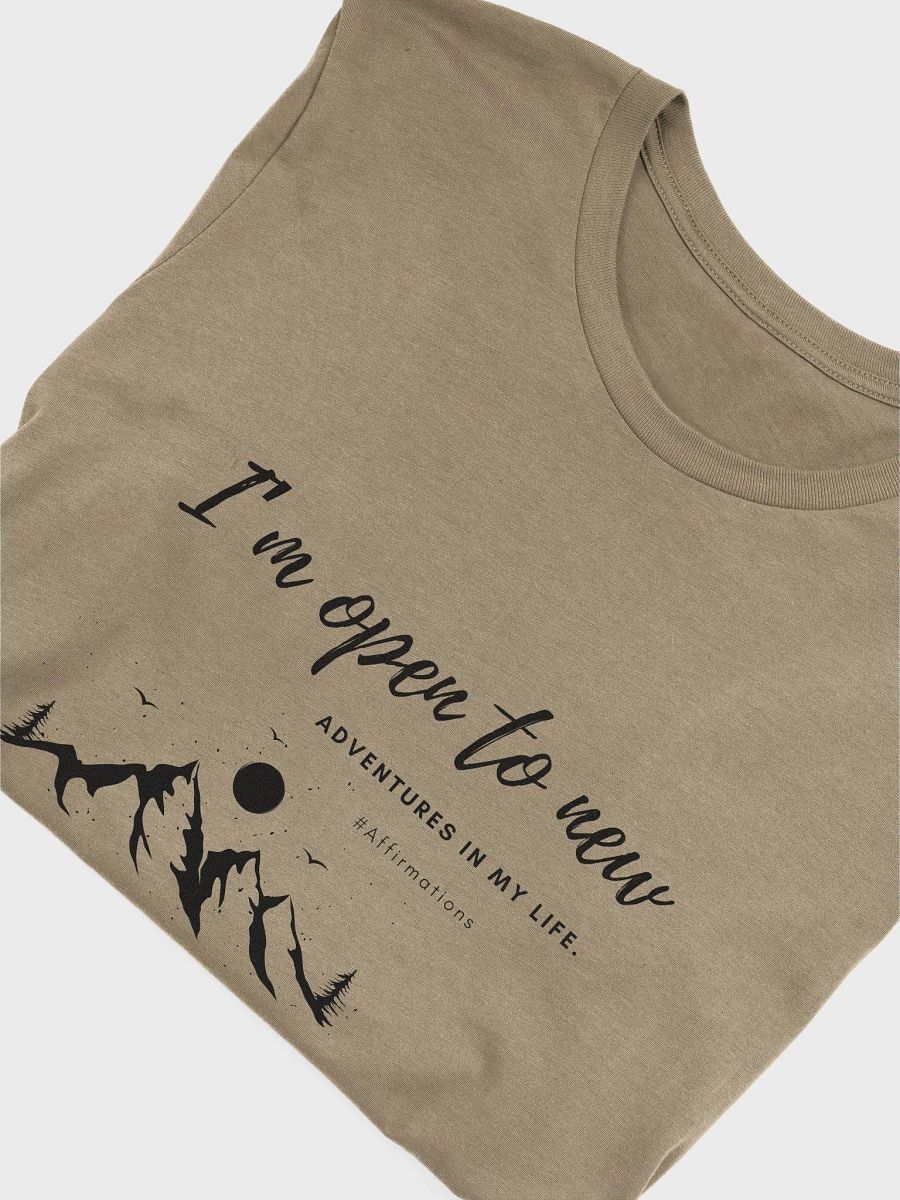 I'm open to new Dark Unisex Super soft T-Shirt product image (25)