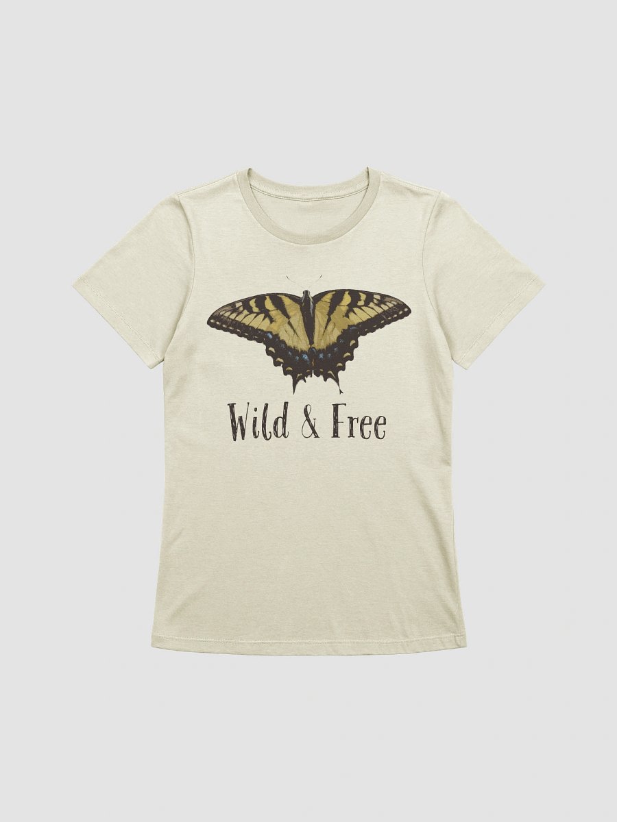 Simple Wild and Free Tiger Swallowtail Butterfly T-Shirt product image (2)