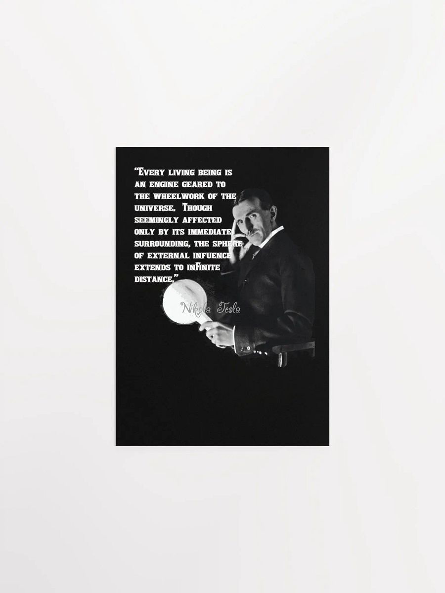 Universe Engine Thought | Matte Paper Poster product image (1)