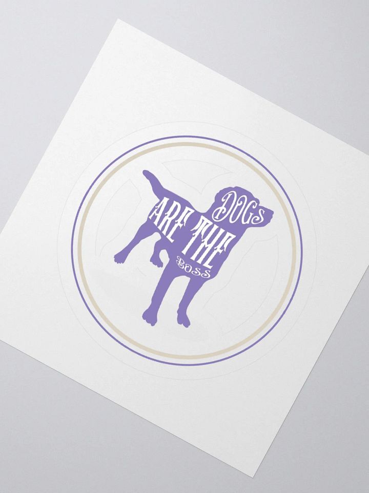 Boss Dogs Silhouette Stickers product image (6)