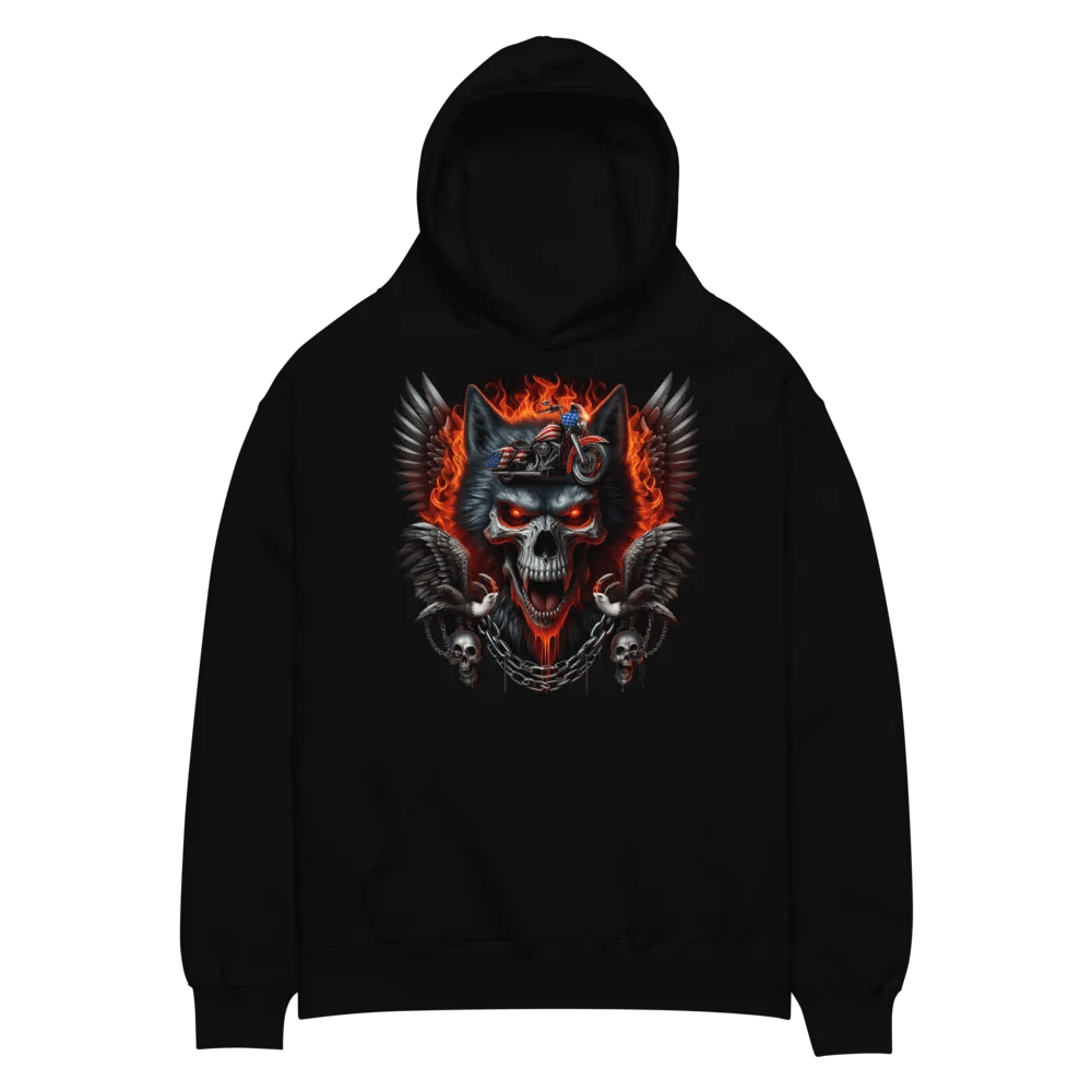 Apocalyptic Rider Graphic Hoodie #38 product image (2)