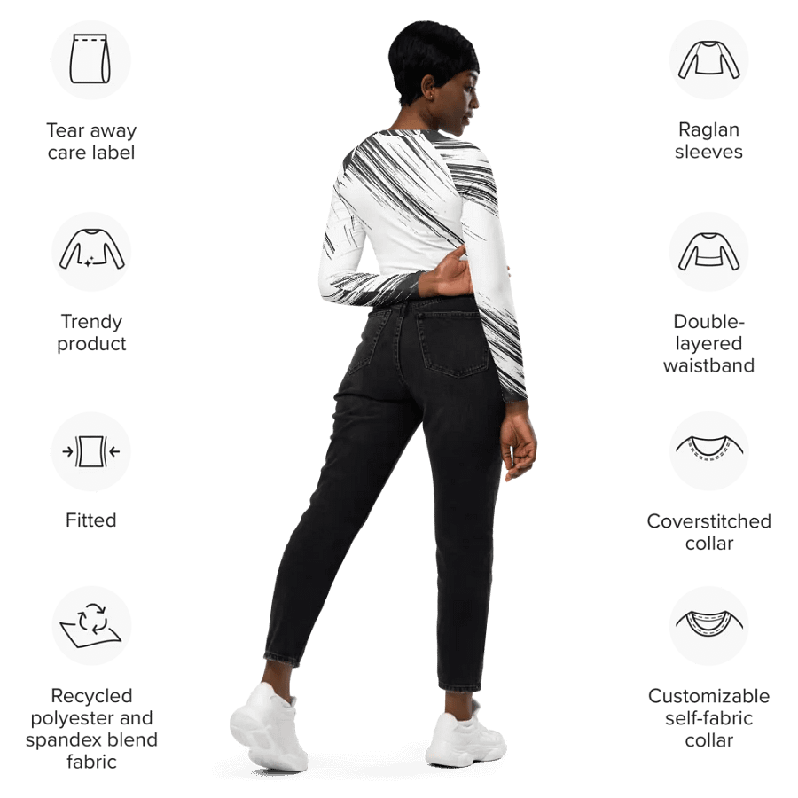 Long Sleeve Crop Top product image (4)