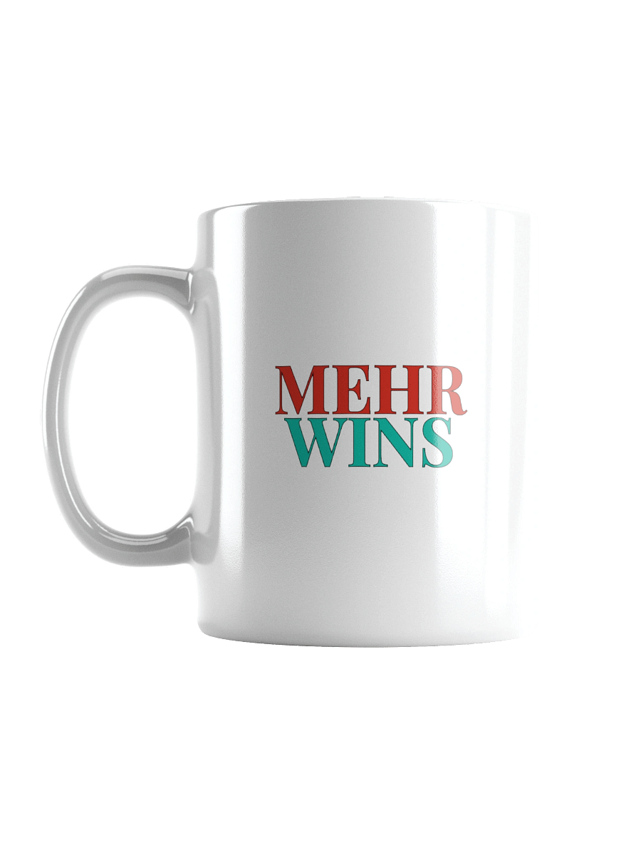 Mehr Wins - White Mug (Style 2) product image (6)