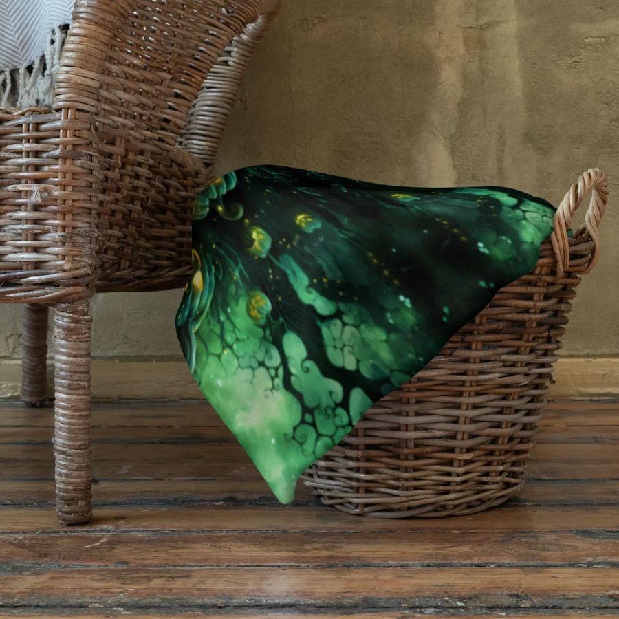 Green Pumpkins Blanket product image (10)