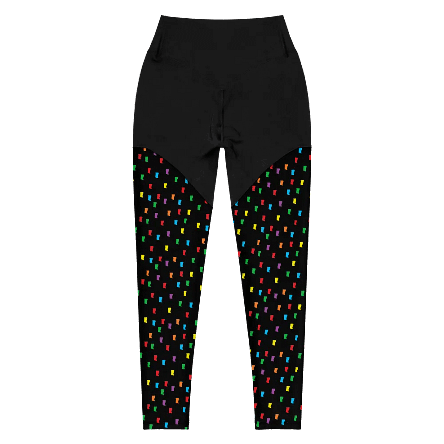Confetti All-Over Print Sports Leggings product image (5)